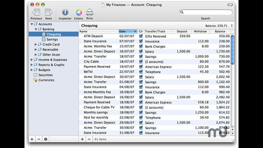 accounts receivable software for mac